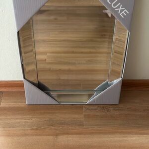 Silver Modern Wall Mirror - Brand New